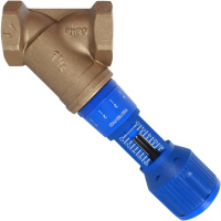 Cimberio Клапан балансировочный ручной 727ОТ 1.1/2 обычн. латунь Kvs=28,46 PN20 BB без изм. ниппелей Cimber