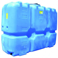 АНИОН Баки для воды Танк 2000 л с фланцем и крышкой с клапанами, со сливом