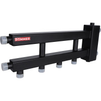 ROMMER RDG-0060-014023 ROMMER Коллектор (дублер рядный) с гидроразделителем на 2+1 контура до 60 кВт ROMMER RDG-0060-014023 ROMMER Коллектор (дублер рядный) с гидроразделителем на 2+1 контура до 60 кВт