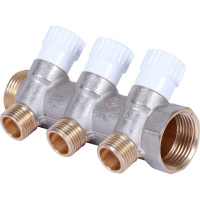 STOUT Коллекторы никелированные распределительные