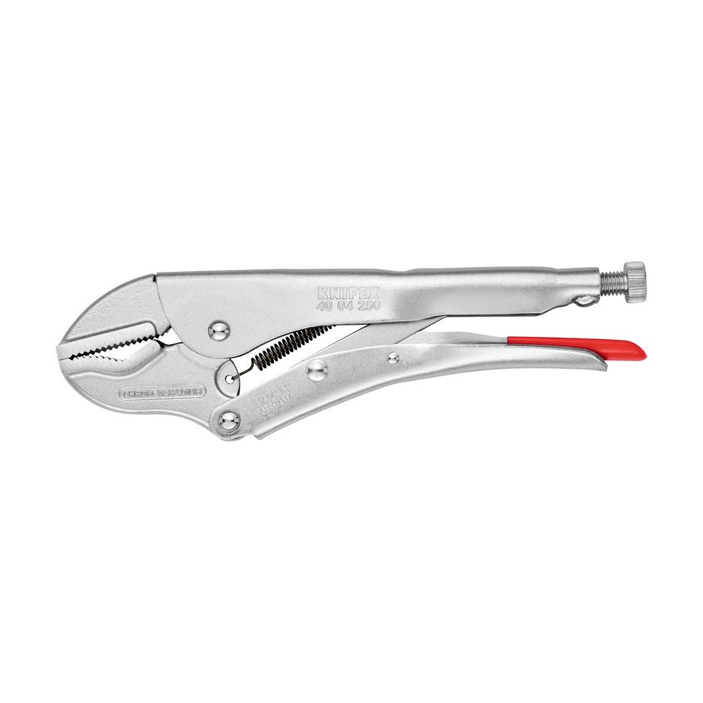 Зажим KNIPEX универсальный ручной, круг 35 мм, квадрат 30 мм, под ключ 32 мм, длина 250 мм, KN-4004250