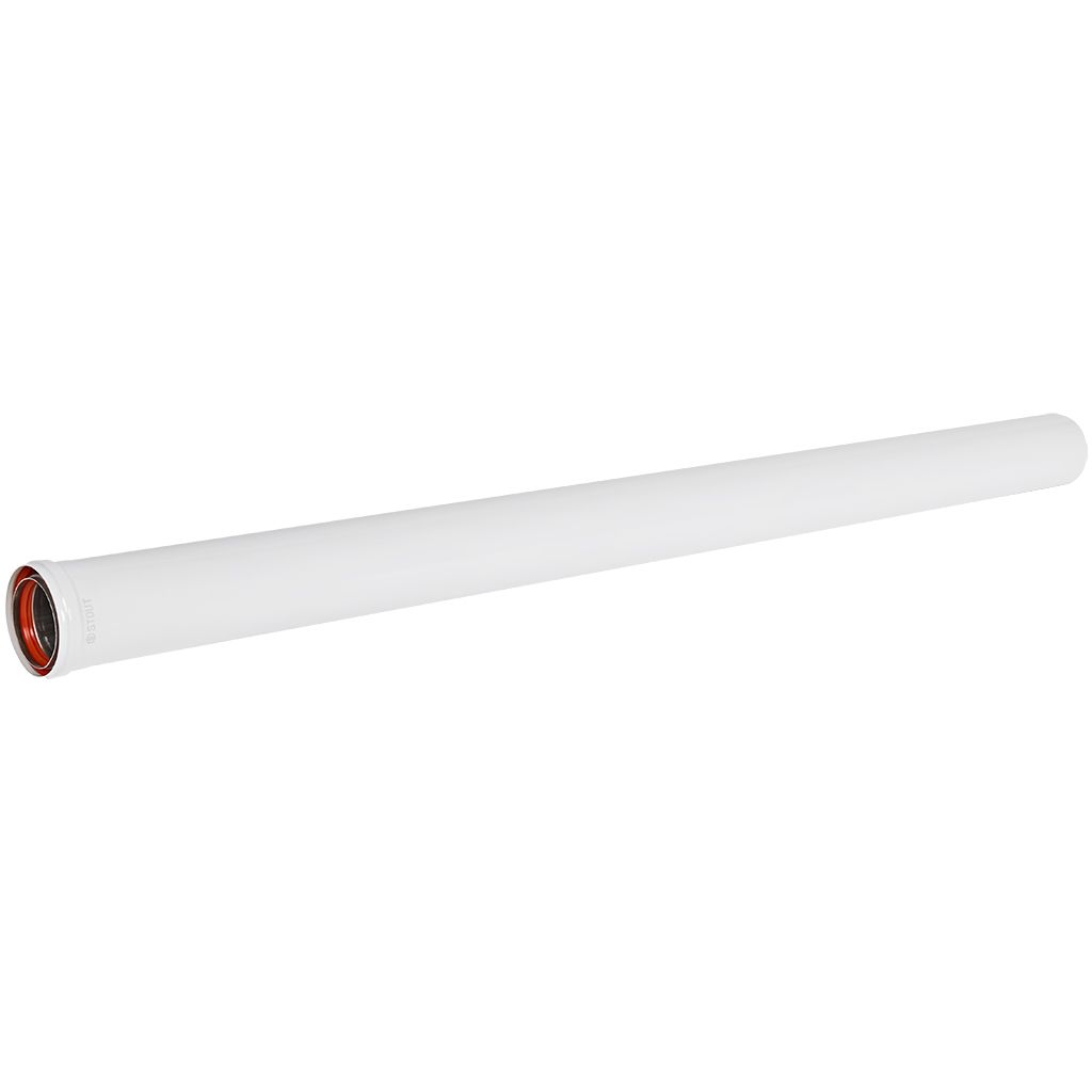 STOUT SCR-0080-821500 STOUT Удлинитель дымохода утепленный традиц. D80(п-м), L1500 (газоход до 185 градусов), SCR-0080-821500