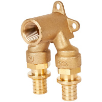 STOUT SFA-0039-002012 STOUT Проточный настенный угольник 20x1/2" для труб из сшитого полиэтилена