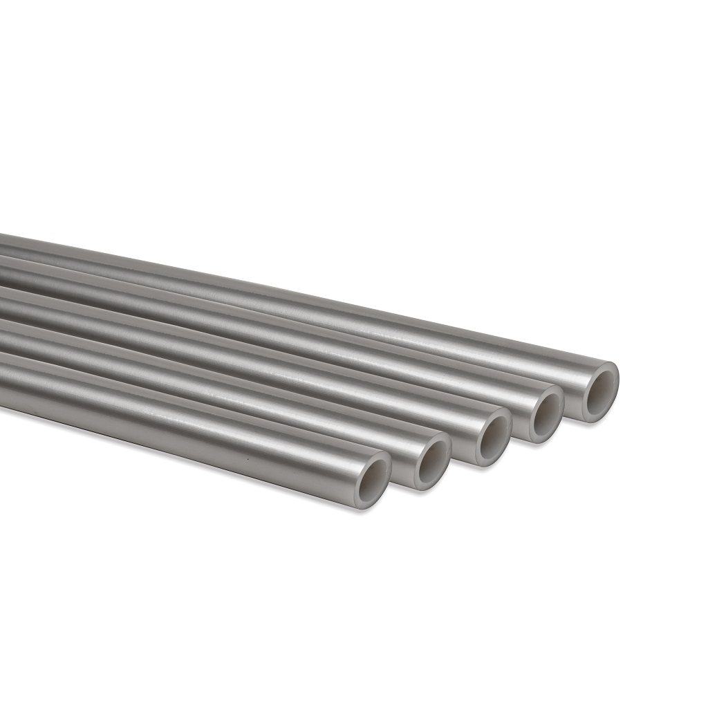 Труба ROMMER PEX из сшитого полиэтилена с кислородным слоем, серая, 32х4,4 (бухта 50 метров), RPX-0001-003244