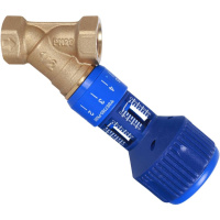 Cimberio Клапан балансировочный ручной 727ОТ 1/2 обычн. латунь Kvs=3,91 PN20 BB без изм. ниппелей Cimberio