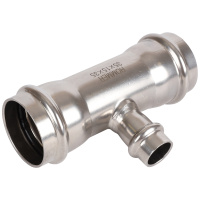 ROMMER RSS-0014-351535 ROMMER Тройник переходной, 35х15х35, из нержавеющей стали прессовой