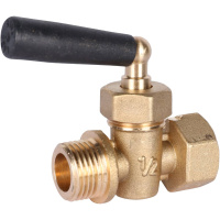 SMN-0010-000215 STOUT Кран для манометра, ВР/НР, 1/2"