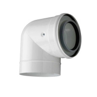 Bosch Угловое колено DN60/100 90гр
