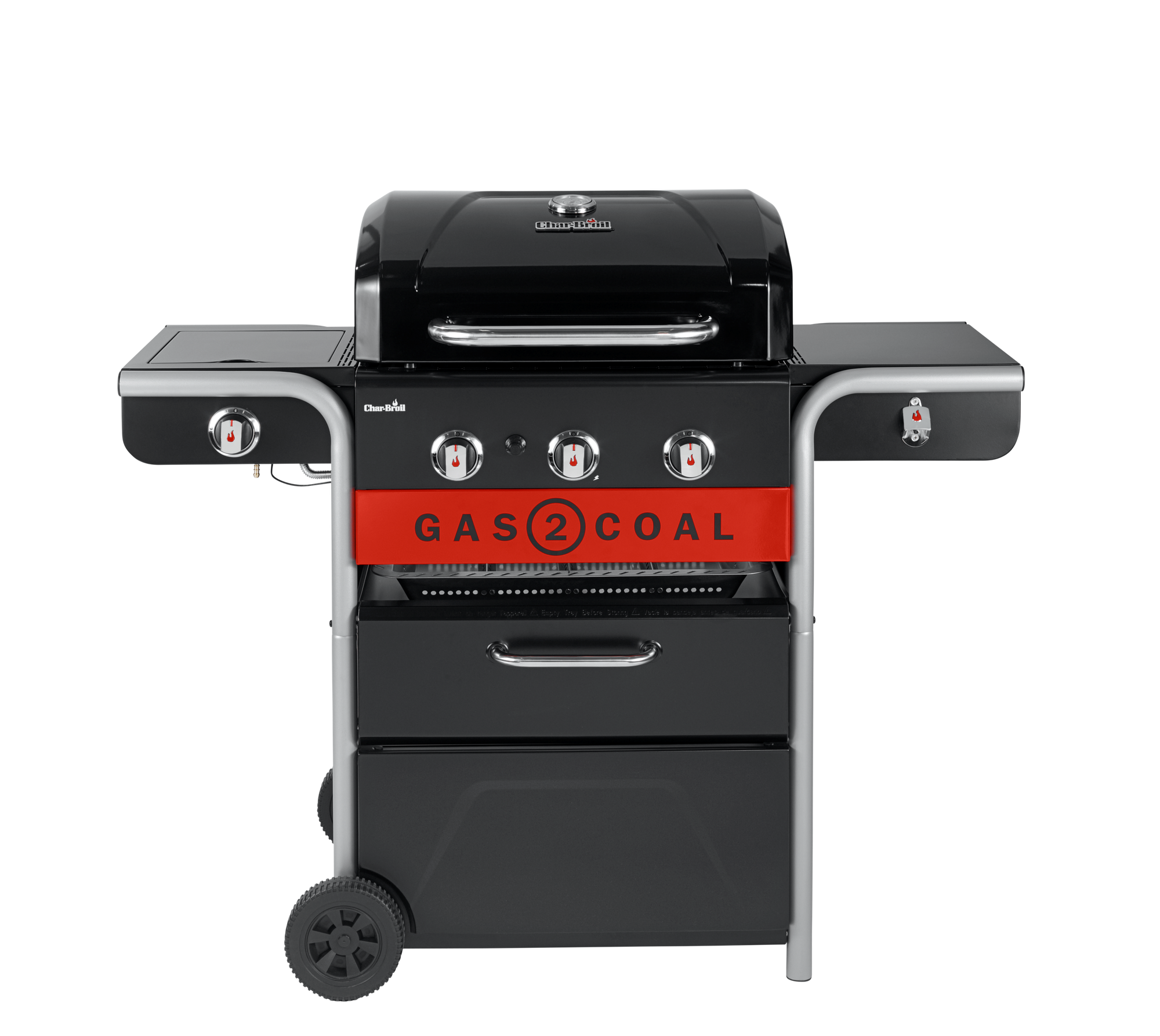 Угольный + Газовый гриль Char-Broil Gas2Coal Hybrid 3B