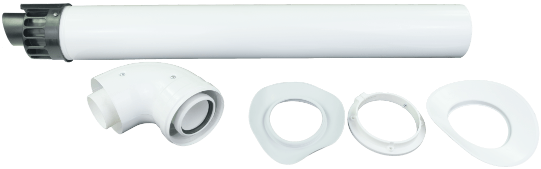 Комплект коаксиальный Gropalli (для Italtherm) D= 60x100 мм L=1 м для конденсационных котлов