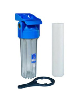 AquaFilter AQM Корпус 10" вход 1/2" FHPR12-B1-AQ фильтр в сборе (картридж, ключ, кронштейн)