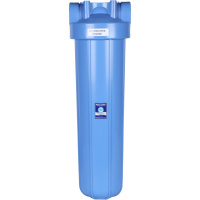 AquaFilter AQM Корпус 20ВВ, вход 1" FH20B1-B-WB фильтр в сборе (колба, ключ, кронштейн, манометр) без картриджа