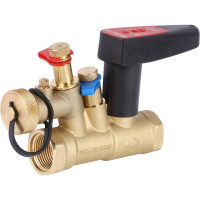 БРОЕН БРОЕН Venturi FODRV Клапан балансировочный ручной повышенной пропускной способности с дренажем резьбовой DN 020 PN 25 Kvs=5,72 м3/ч,артикул 4455000H-001003 [4455000h-001003]