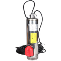 STOUT SPW-0001-200750 насос колодезный с поплавком, кабель 20 м, 230V, Q=90 л/мин, H=42м
