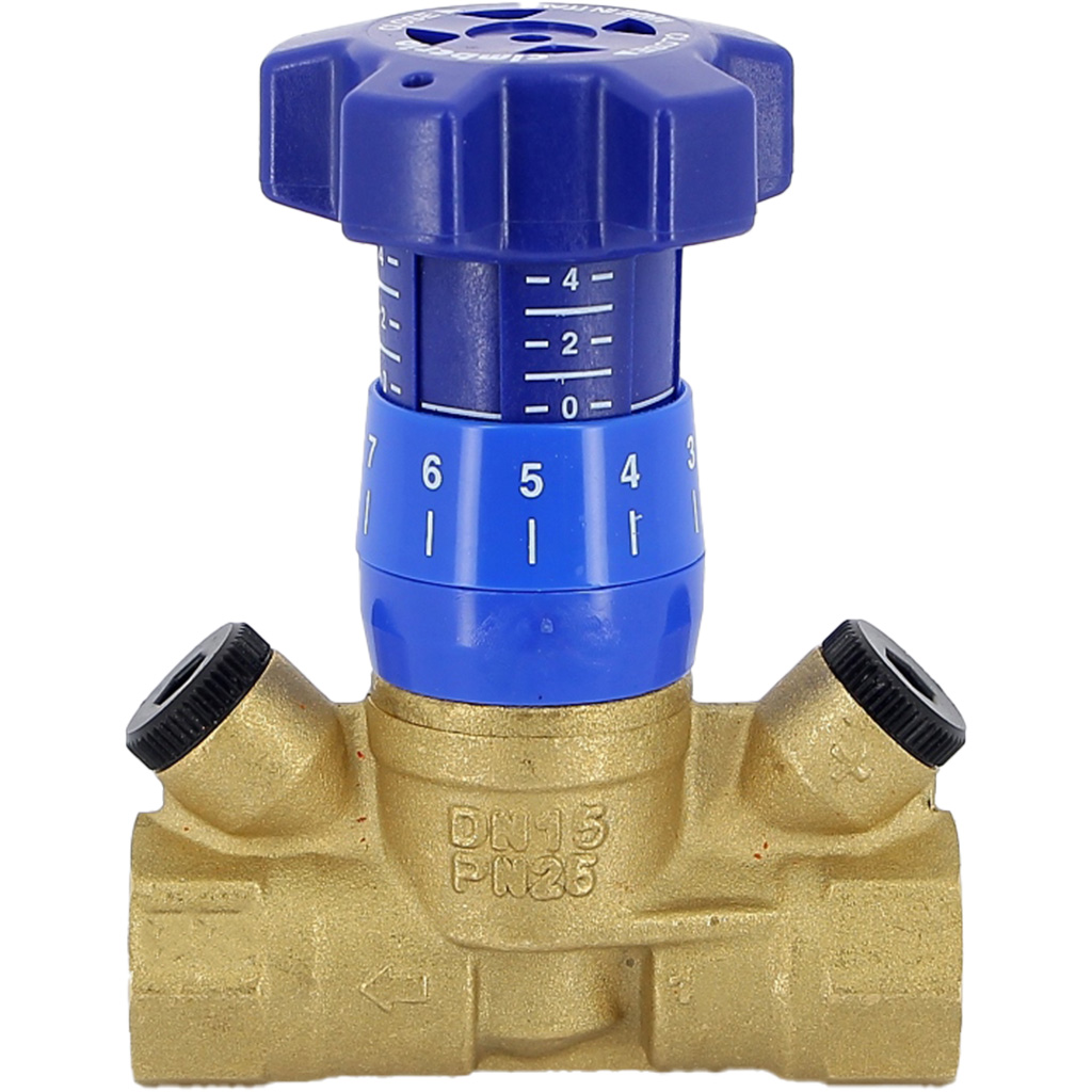 Клапан балансировочный Cimberio 787R 1/2 PN25 BB без изм. ниппелей, CIM 787R 12