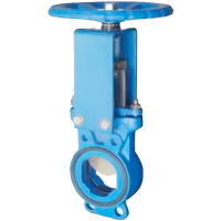 2005 Задвижка шиберная с невыдв. шпинделем DN050 PN10 EN-GJS-400-15 NBR JAFAR