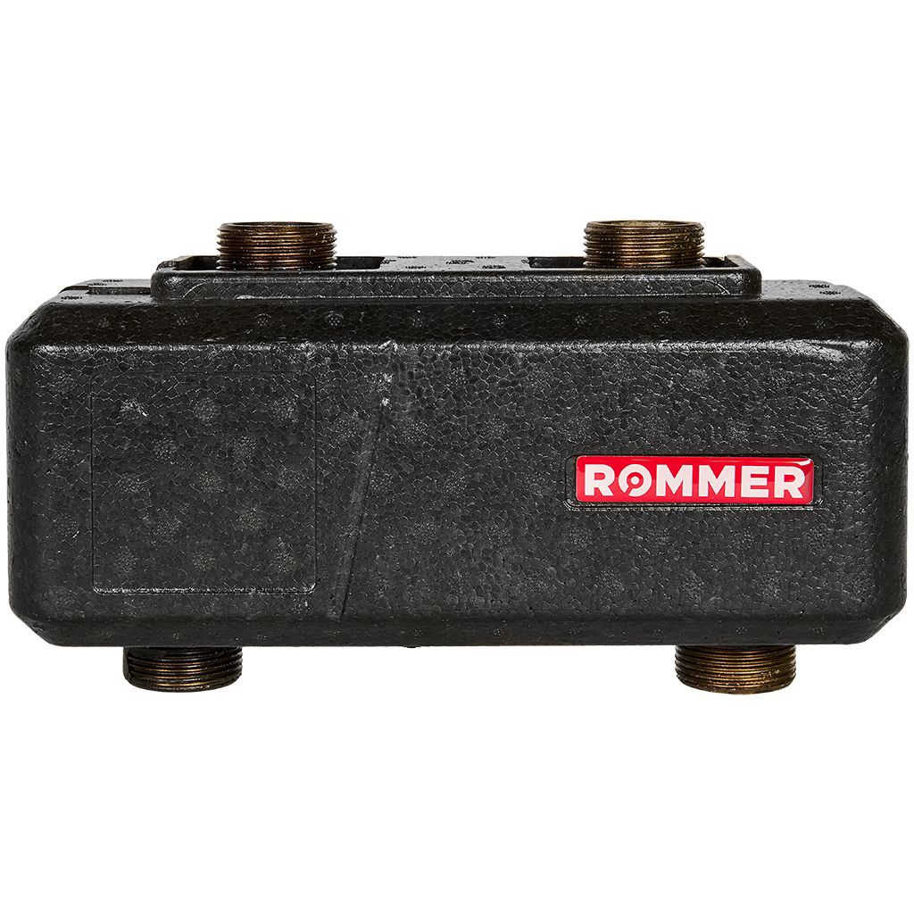 Гидравлическая стрелка ROMMER RDG-1015 4,53 м3/час, в теплоизоляции, RDG-1015-004001