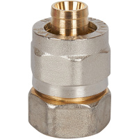 STOUT Переходник с внутренней резьбой 1/2"х16 для металлопластиковых труб винтовой