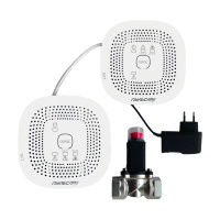 Пульсар Н00025911 комплект сигнализаторов загазованности "Пульсар" COCH; клапан электромагнитный газовый Ду15, источник питания, соединительный кабель в комплекте