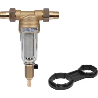 Honeywell (Resideo Braukmann) FF06- 1/2" AABRU фильтр 100мк со штуцером