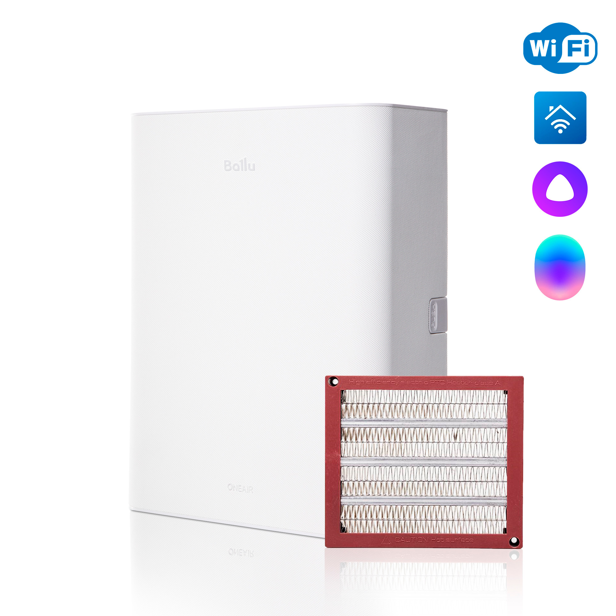 Очиститель воздуха приточный Ballu ONEAIR ASP-100WH белый