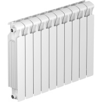 RIFAR MONOLIT 500 10 секций радиатор биметаллический боковое подключение (белый RAL 9016)