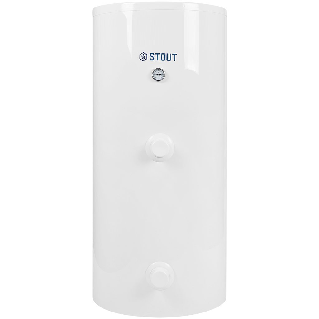 Бойлер косвенного нагрева напольный STOUT OptiBase SWH-2110 300 л с 2 теплообменниками, SWH-2110-200300