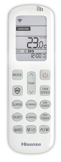 Внутренний блок настенного типа Hisense серии PREMIUM BLACK FREE Match DC Inverter R32 Wi-Fi AMS-12UW4RVETG00(B)