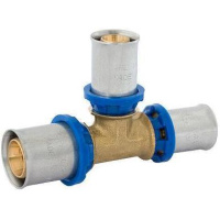 APE Тройник переходной 26х16х26 для металлопластиковых труб прессовой