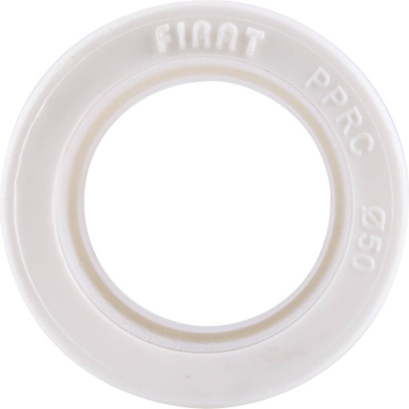 7B22050040 FIRAT Муфта переходная 50-40 для полипропиленовых труб под сварку (цвет белый)
