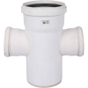 REHAU RAUPIANO 11236841001 Крестовина одноплоскостная 160/110/110 (87°)