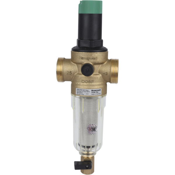 Honeywell (Resideo Braukmann) FK06-1" AAМ фильтр 100мк с редуктором давления