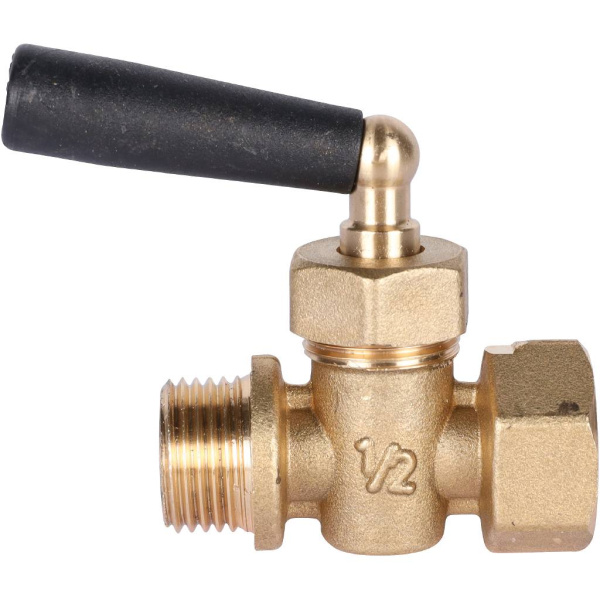 SMN-0010-000215 STOUT Кран для манометра, ВР/НР, 1/2"