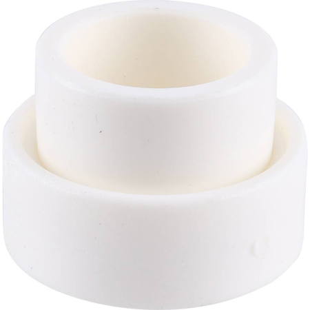 3262-mnr-400420 Kalde Коллектор с запорными кранами (цвет ручек красный) на 4 выхода для полипропиленовых труб под сварку (цвет белый)