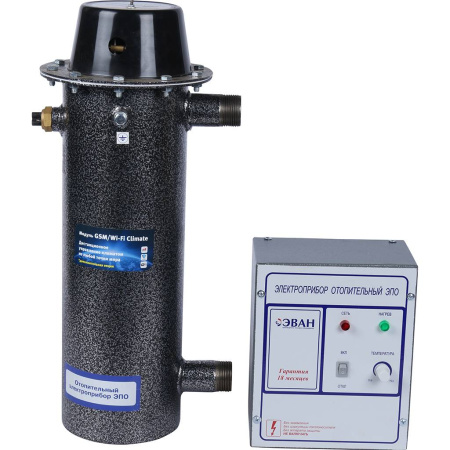 11030 ЭВАН ЭПО-7,5 380 Котел электрический класс Стандарт-Эконом с пультом управления в комплекте, положить при отгрузке
