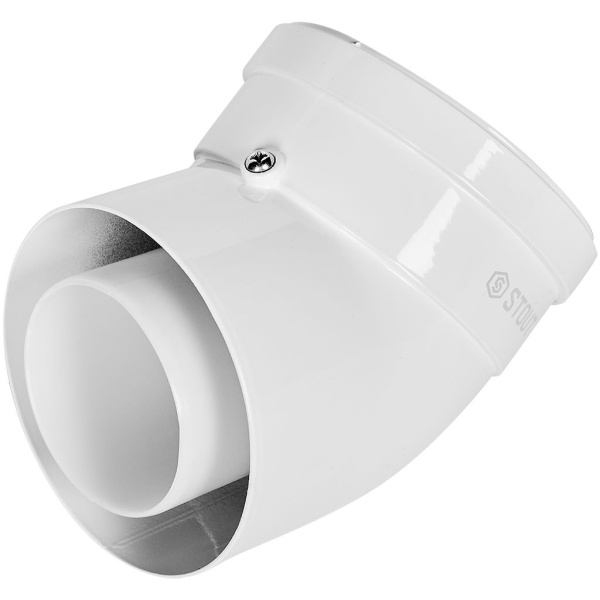 STOUT SCR-8012-000045 STOUT Отвод 45° конденсац. коакс. D80(п-м)/125(п-м), SCR-8012-000045