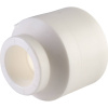 Политэк 50х25 Муфта переходная внутр./наруж. для полипропиленовых труб под сварку (цвет белый)