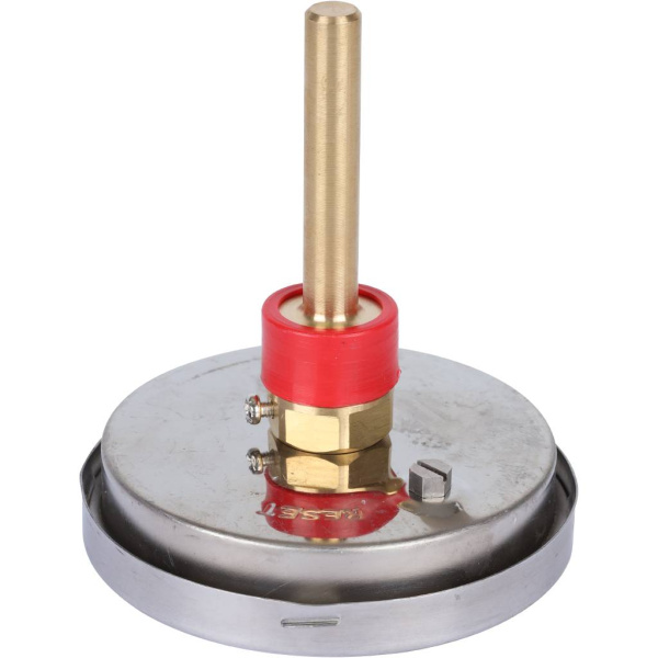 РОСМА БТ-41.211(0-160С)G1/2.64.1,5 ТЕРМОМЕТР биметалл. 80 мм, ТИП - БТ-41 корпус - хромированная сталь, шток осевой 64х6мм - нерж.сталь, 0-160C, c гильзой (латунь) G1/2, кл. 1,5