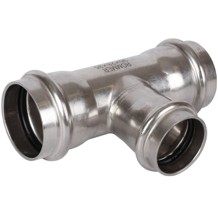 ROMMER RSS-0014-352835 ROMMER Тройник переходной, 35х28х35, из нержавеющей стали прессовой