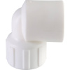 Политэк 25x1/2" Угольник с внутренней резьбой для полипропиленовых труб под сварку (цвет белый)