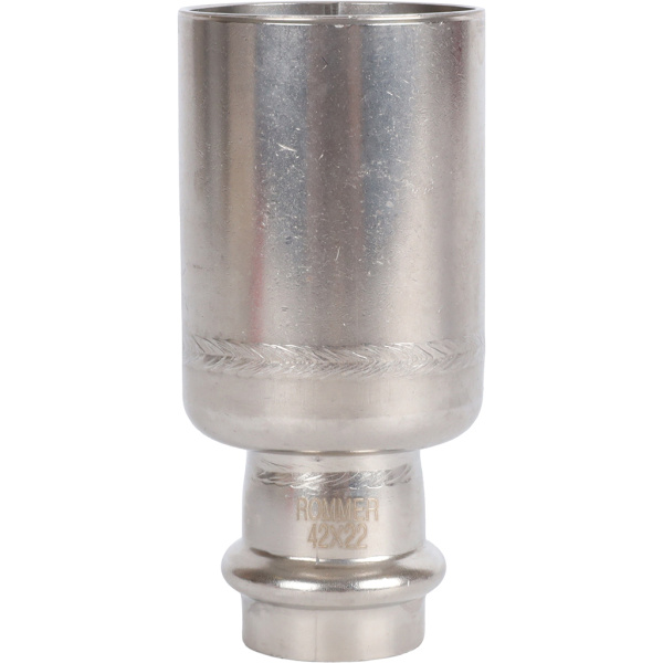 ROMMER RSS-0020-004222 ROMMER Муфта переходная-НПр, 42х22, из нержавеющей стали прессовой