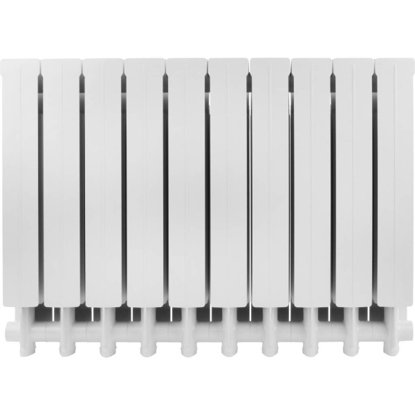 Global VOX- R 500 Global VOX- R 500 10 секций радиатор алюминиевый боковое подключение (белый RAL 9010)