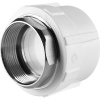 Политэк 63x2" Муфта комбинированная под шестигранник внутр. резьба для полипропиленовых труб под сварку (цвет белый)