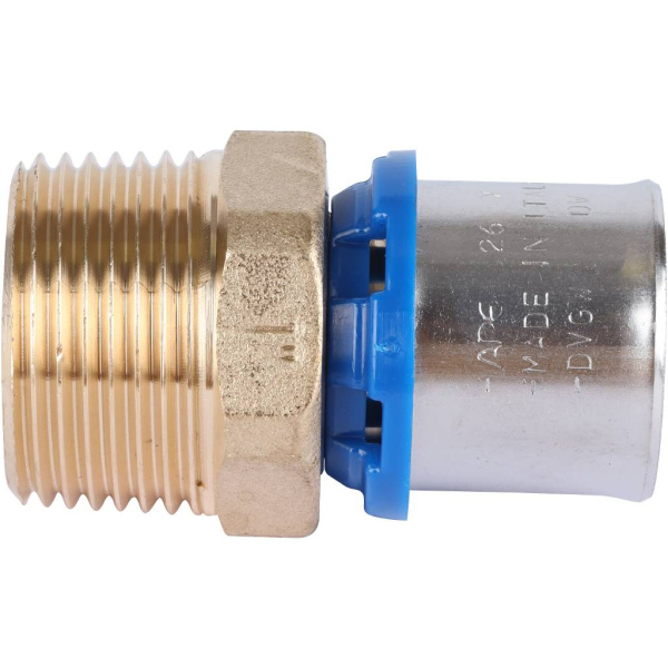 APE Переходник с наружной резьбой 1"х26 для металлопластиковых труб прессовой