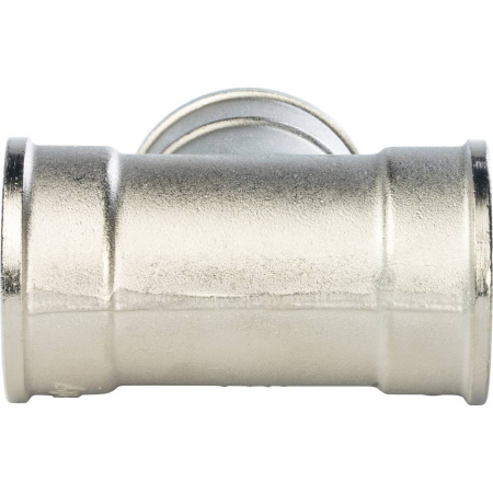 STOUT Тройник ВВ никелированный 1"1/4