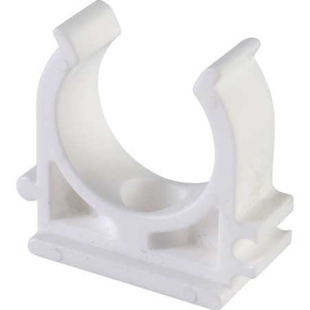 Политэк d=25 Крепление для полипропиленовых труб под сварку (цвет белый)