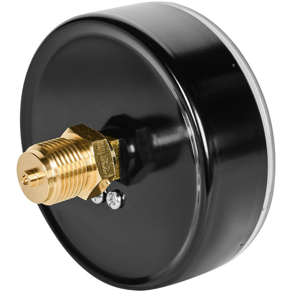 Манометр аксиальный STOUT корпус Dn 100 мм 1/2 , 0...6 бар, кл.2.5, SIM-1009-100615