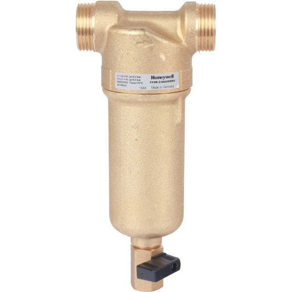 Honeywell (Resideo Braukmann) FF06-3/4"AAM на горячую воду, 100 мкм, 3/4"