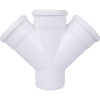 REHAU RAUPIANO PLUS 11229641001 Крестовина 110/110/110/45°
