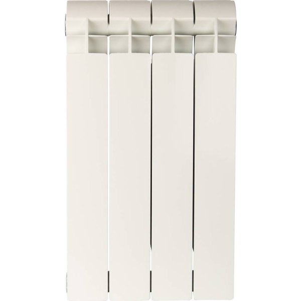Global STYLE PLUS 500 4 секции радиатор биметаллический боковое подключение (белый RAL 9010)